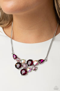 Round Royalty Necklace (Gold, Pink, Silver)