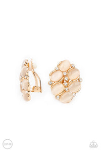 Row, Row, Row Your YACHT Earring (Blue, Gold)