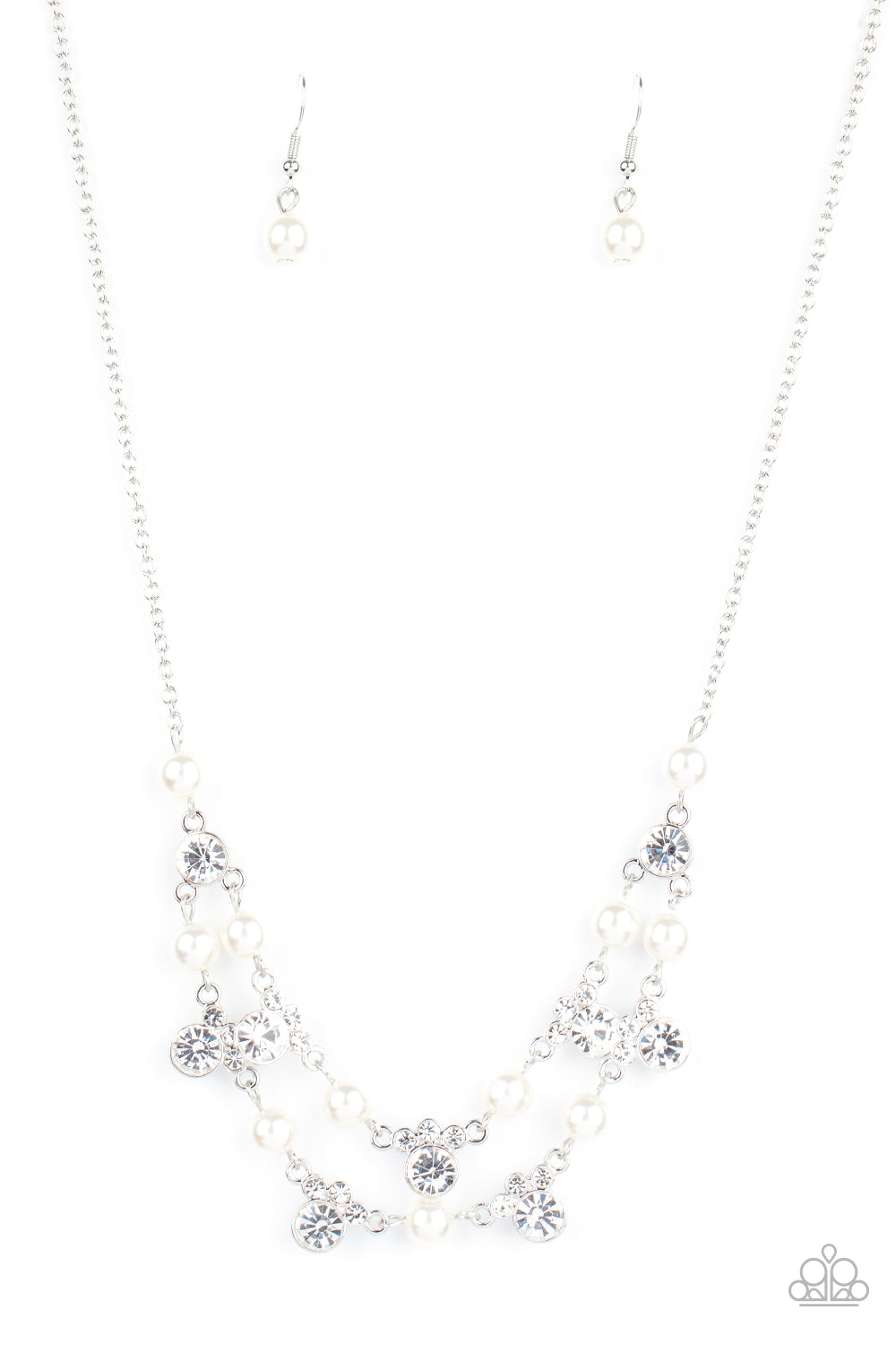 Royal Announcement White Necklace