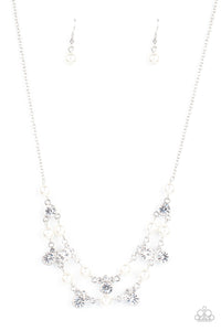 Royal Announcement White Necklace