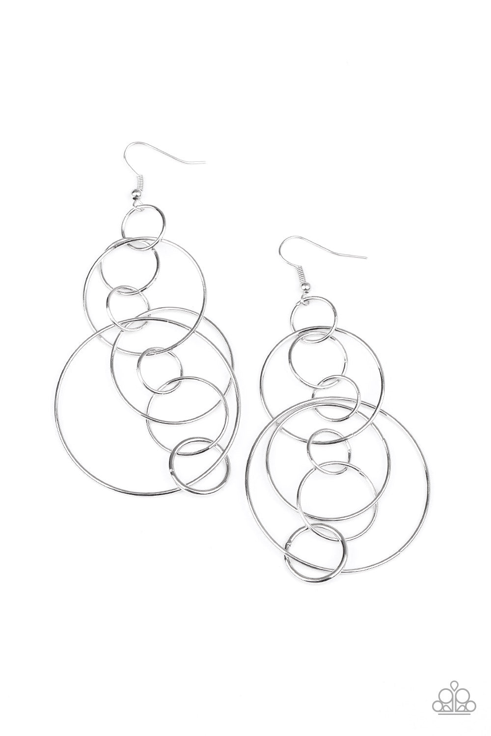 Running Circles Around You Earring (Gold, Silver)