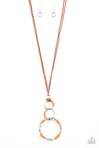 Rural Renovation Orange Necklace