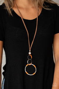 Rural Renovation Orange Necklace