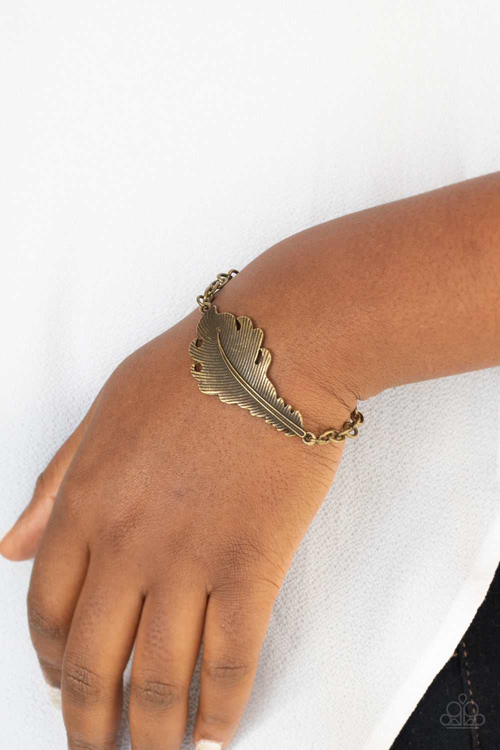 Rustic Roost Brass Bracelet