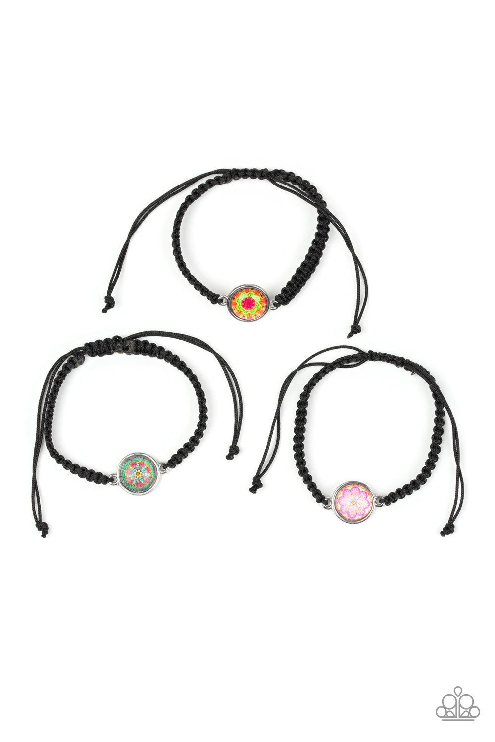 Starlet Shimmer Mandala Design Pull String Bracelet Kit