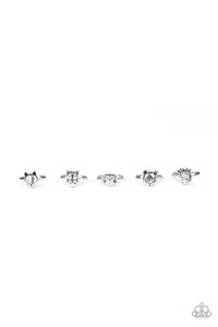 Starlet Shimmer Silver Animals Ring Kit
