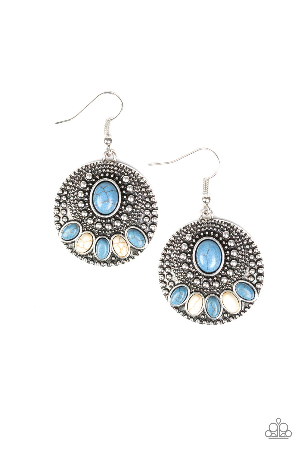 Sandstone Paradise Blue Earring