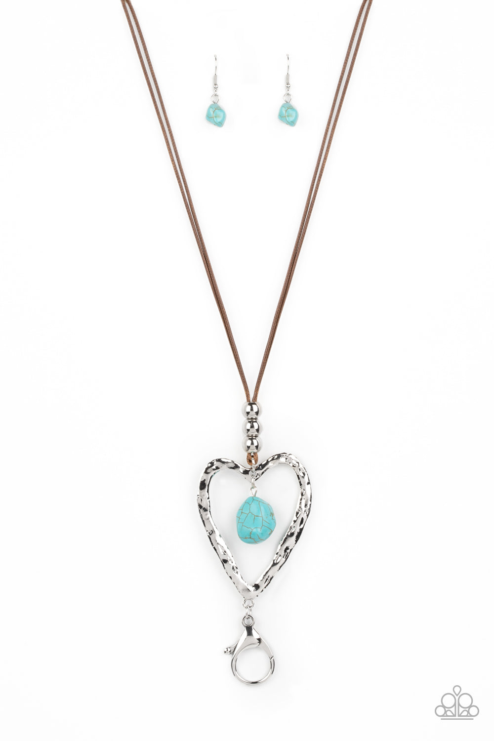 Santa Fe Sweetheart Blue Necklace