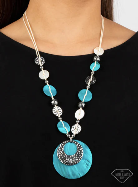Seaside Shanty Blue Necklace
