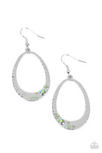 Seafoam Shimmer Earring (Multi, Green, Blue)