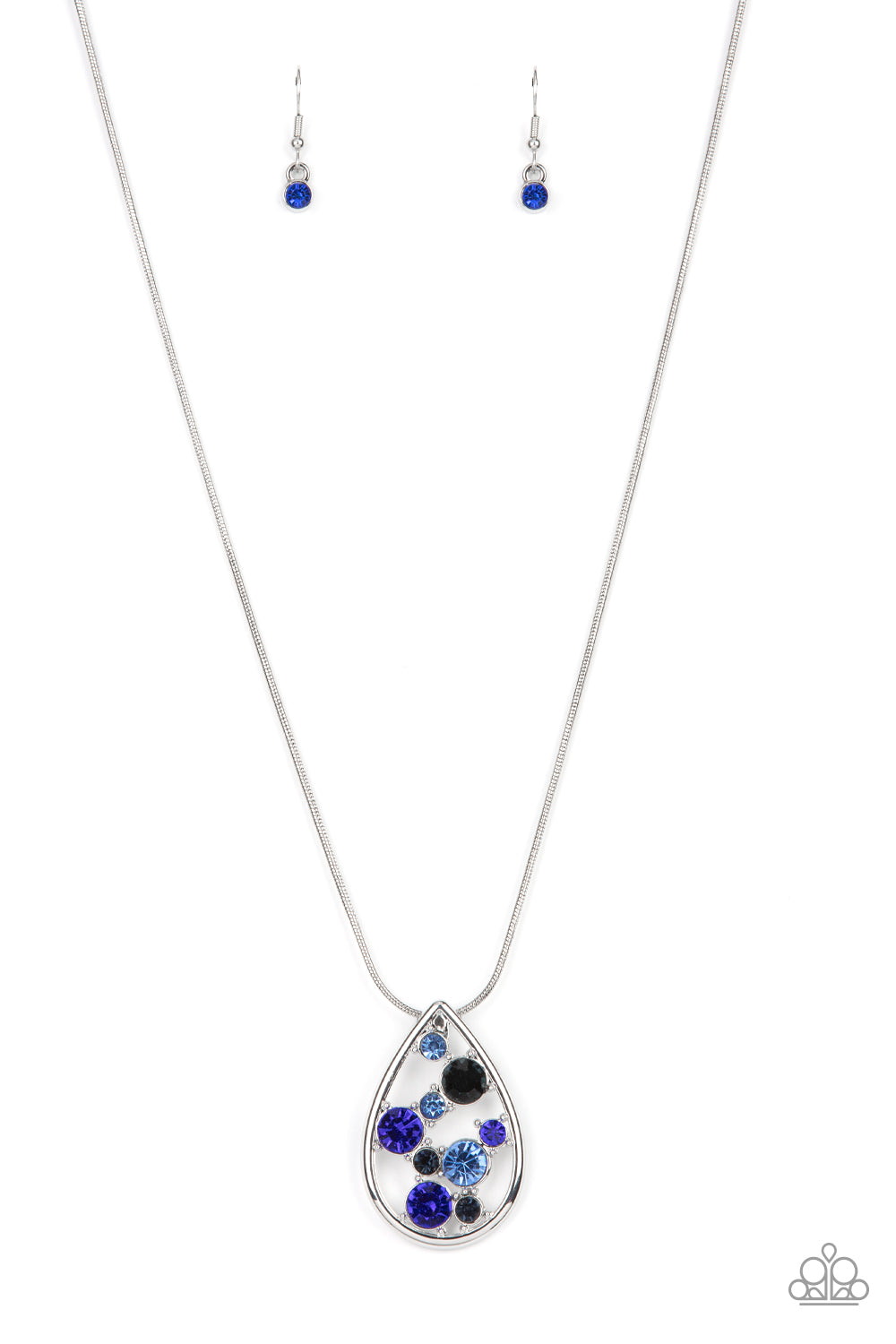 Seasonal Sophistication Necklace (Blue, Pink)