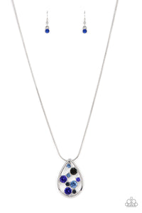 Seasonal Sophistication Necklace (Blue, Pink)