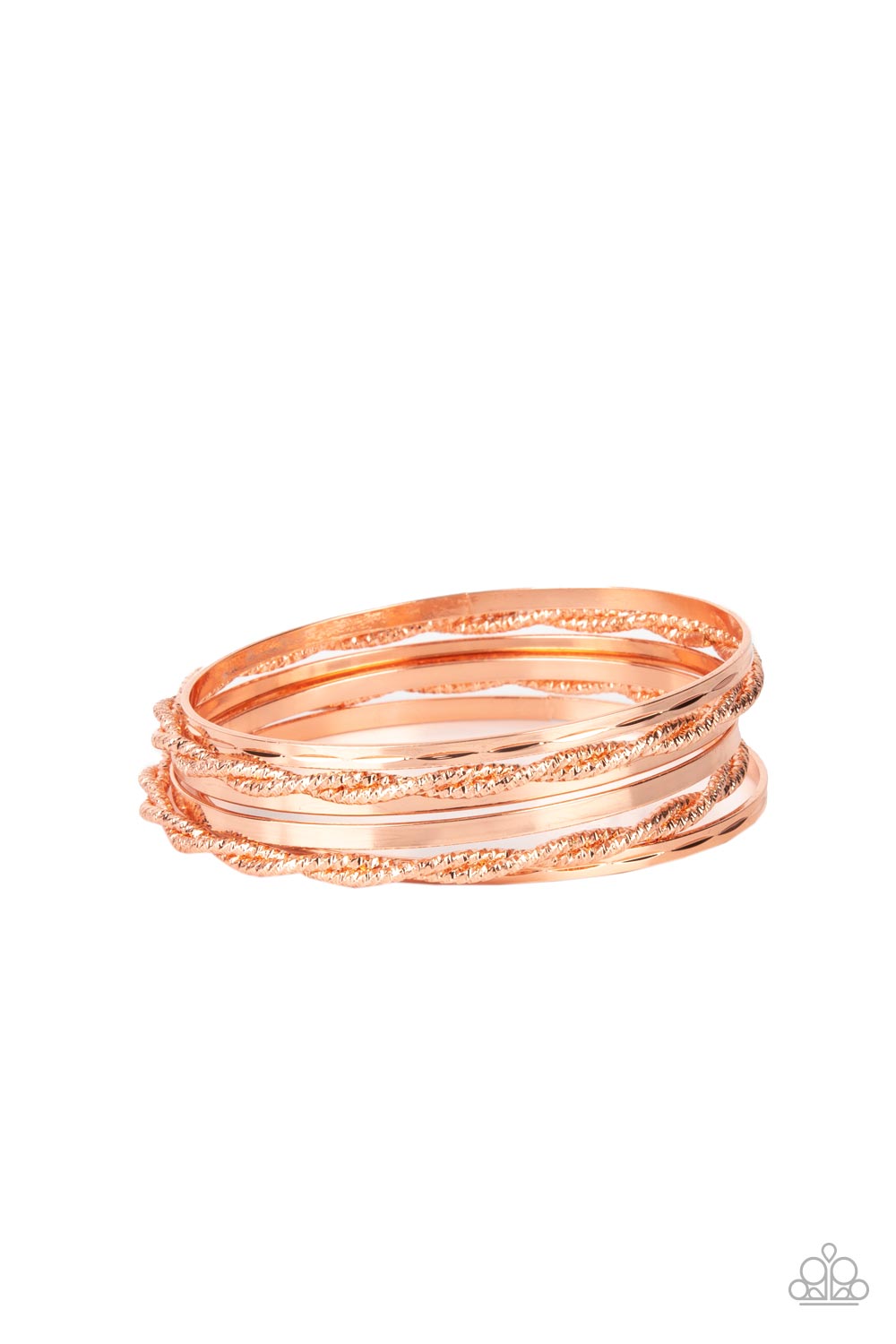 Sensational Shimmer Copper Bracelet