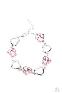 Sentimental Sweethearts Bracelet (Pink, Multi)
