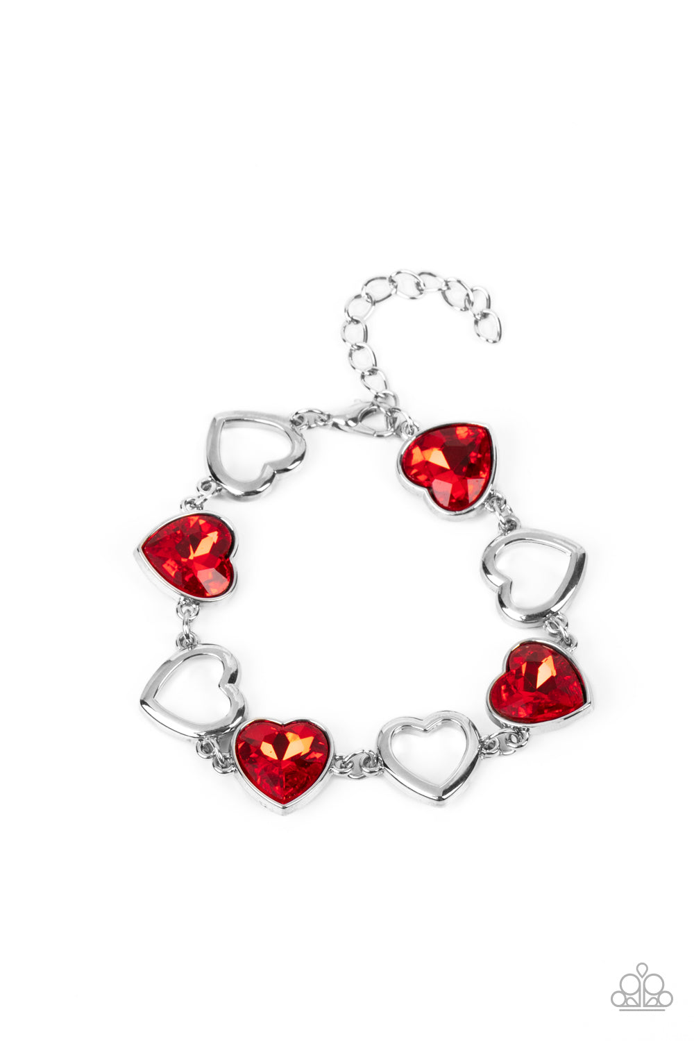 Sentimental Sweethearts Red Bracelet