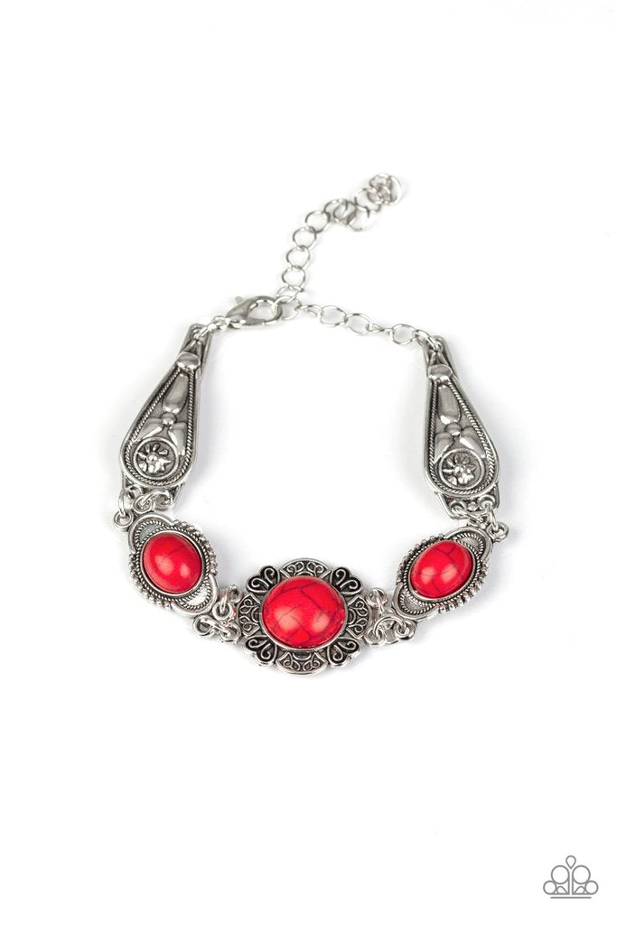 Serenely Southern Red Bracelet