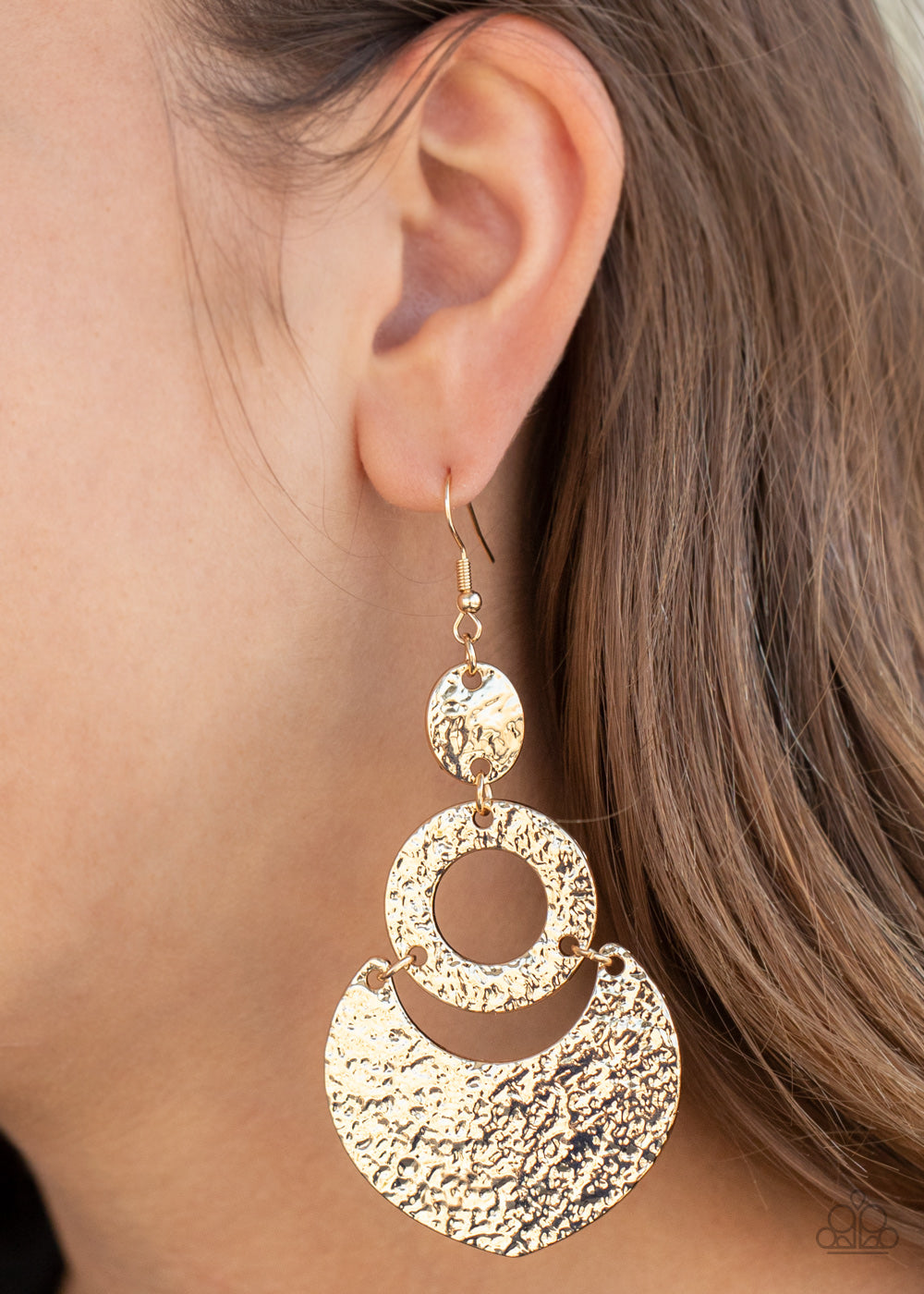 Shimmer Suite Gold Earring