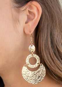 Shimmer Suite Gold Earring