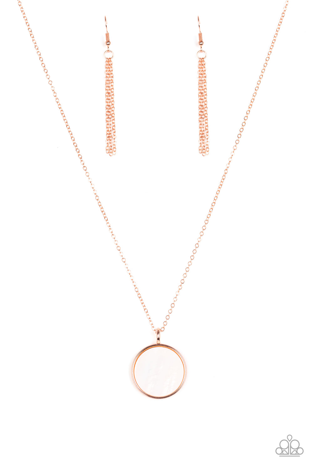 Shimmering Seashores Copper Necklace