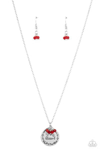 Simple Blessings Necklace (Pink, Red, Purple)