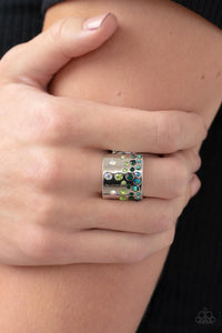 Sizzling Sultry Ring (Purple, Pink, Green)