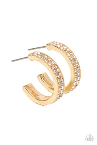 Small Town Twinkle Earring (Gold, Black)
