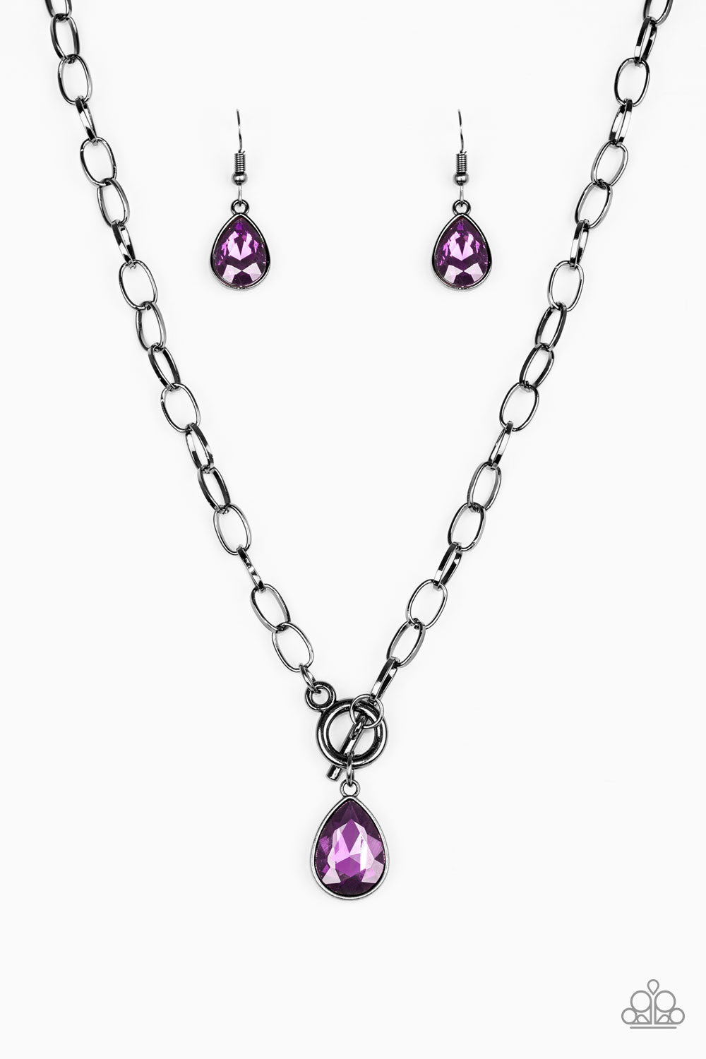 So Sorority Purple Necklace