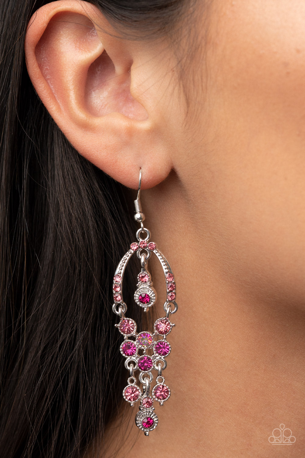 Sophisticated Starlet Earring (Red, Pink)