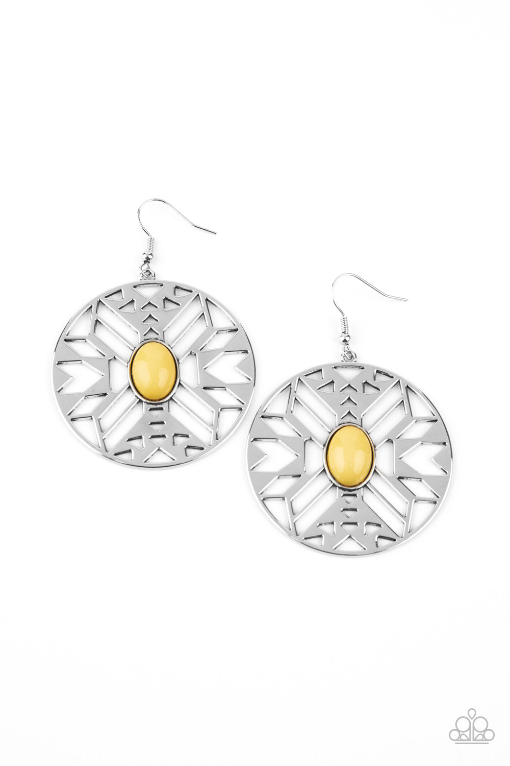 Southwest Walkabout Yellow Earring