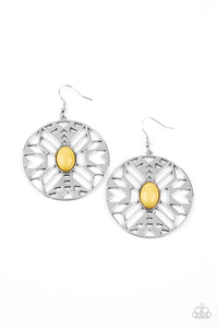 Southwest Walkabout Yellow Earring