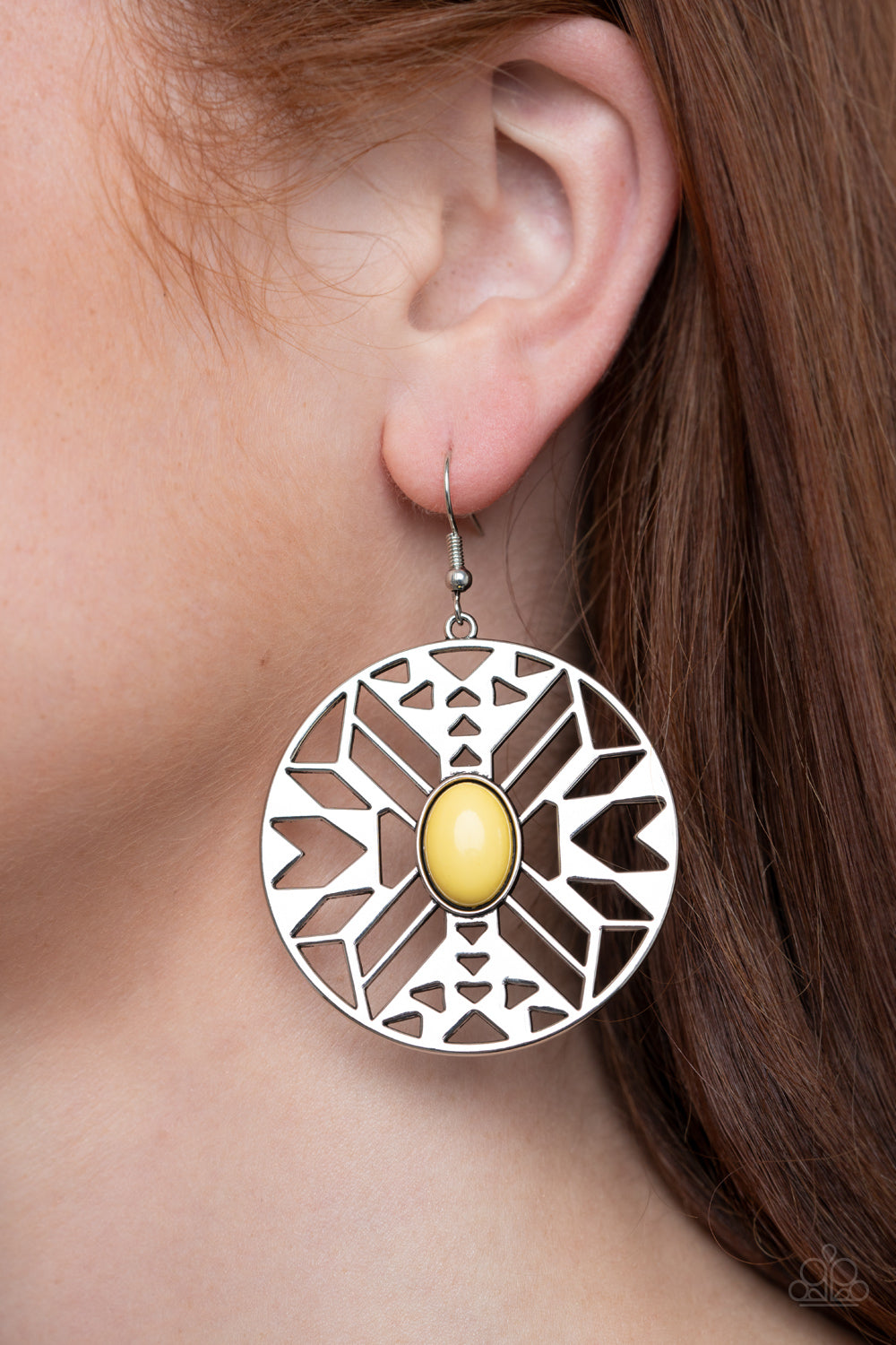 Southwest Walkabout Yellow Earring