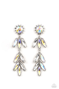 Space Age Sparkle Earring (Multi, Yellow, Gold)