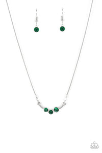 Sparkling Stargazer Green Necklace