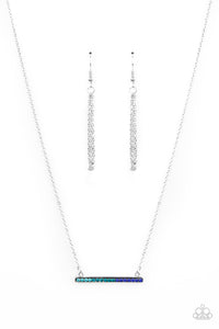 Sparkly Spectrum Blue Necklace