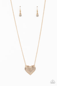 Spellbinding Sweetheart Necklace (Copper, Gold, White)