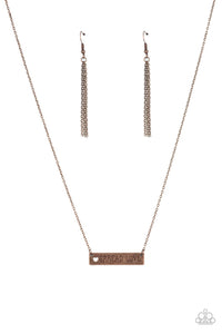 Spread Love Necklace (Brass, Silver, Copper)