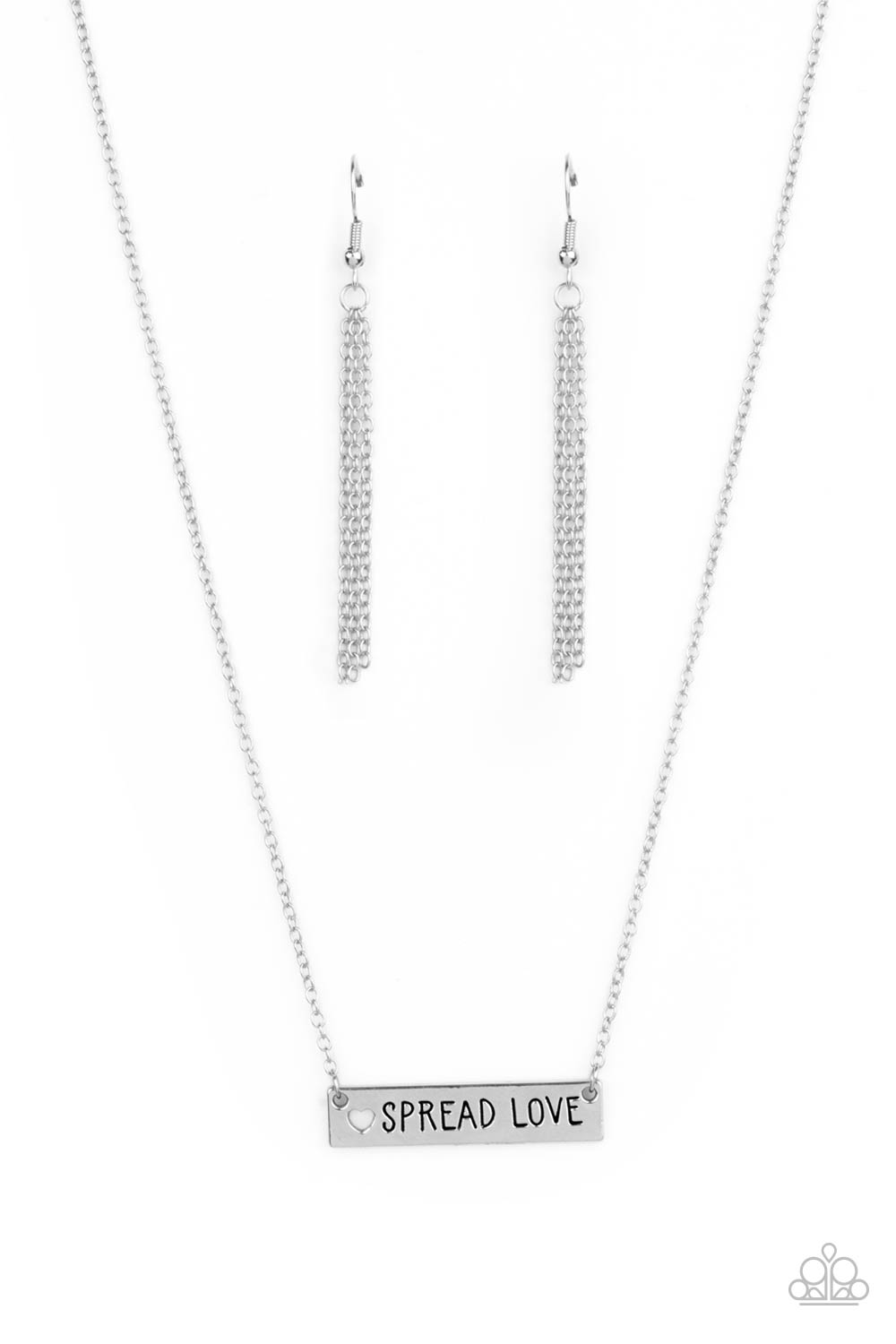 Spread Love Necklace (Brass, Silver, Copper)
