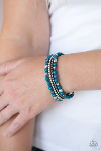Stacked Style Maker Blue Bracelet