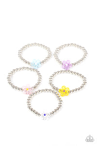 Starlet Shimmer Dainty Flower Charm Bracelet