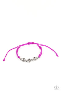 Starlet Shimmer Flower Pull String Bracelet
