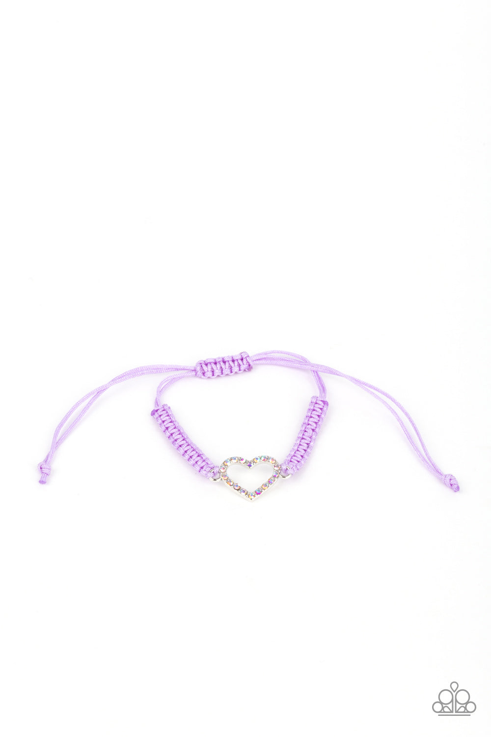 Starlet Shimmer Iridescent Heart Bracelet