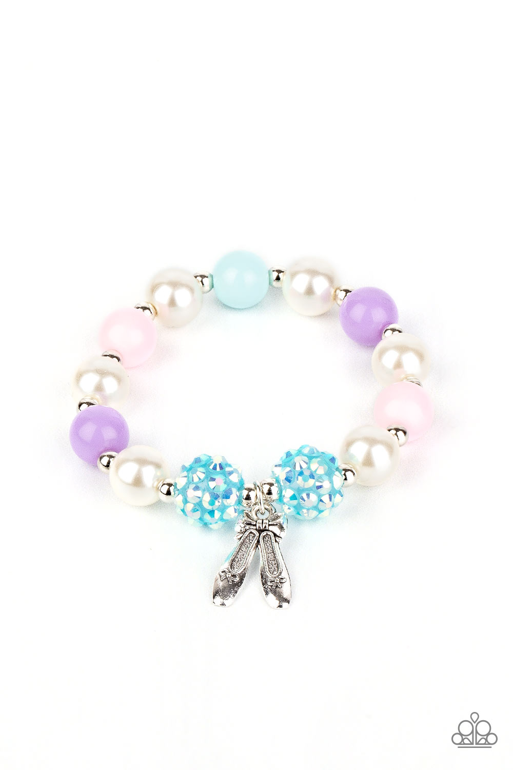 Starlet Shimmer Ballet Shoe Bracelet