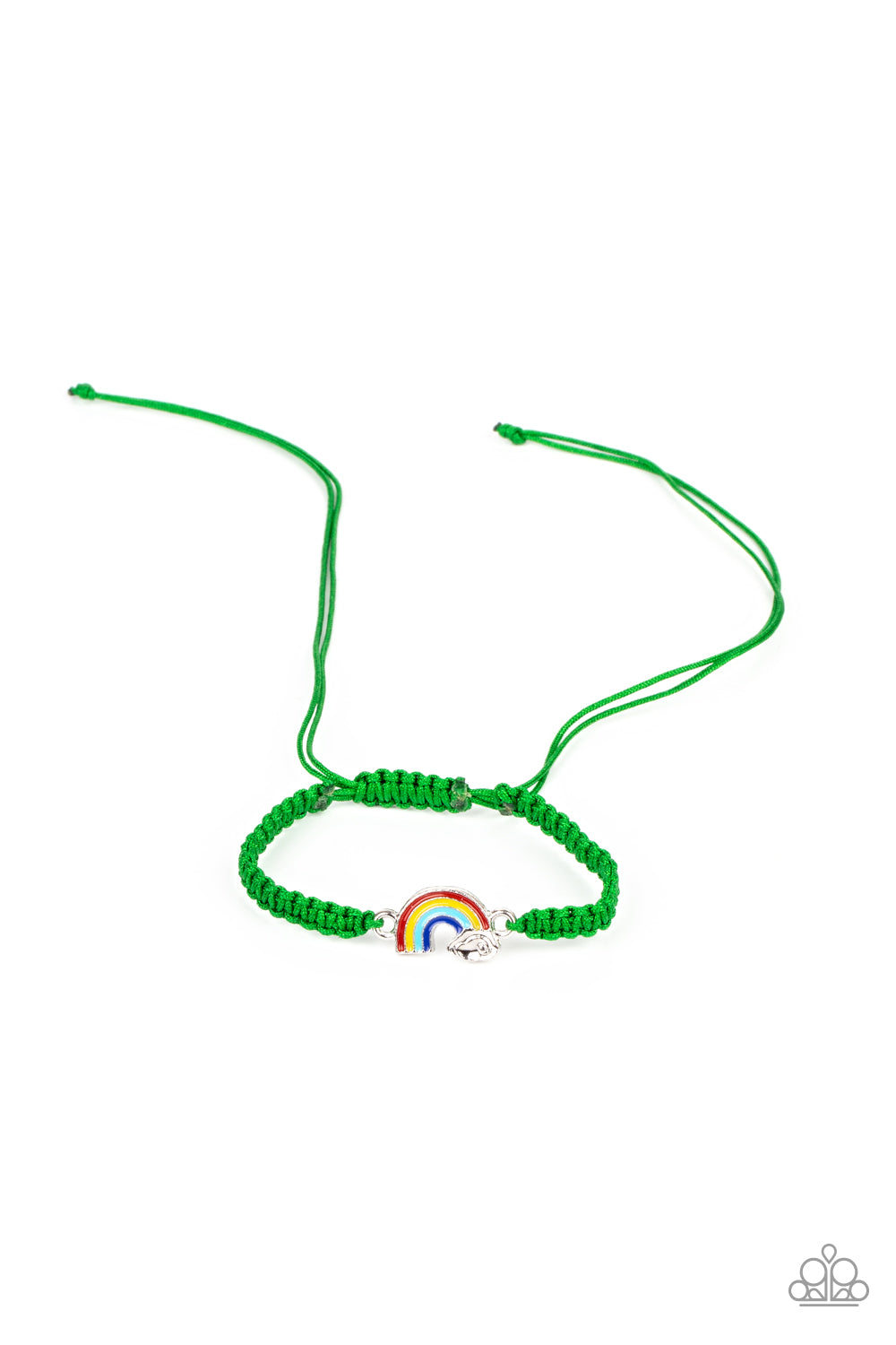 Starlet Shimmer St Patrick's Day Charm Green Bracelet