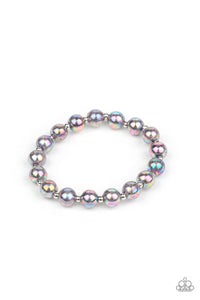 Starlet Shimmer Stretchy Oil Spill Iridescent Bracelet