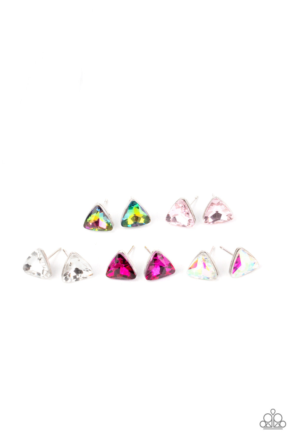 Starlet Shimmer Triangle Multi Earring