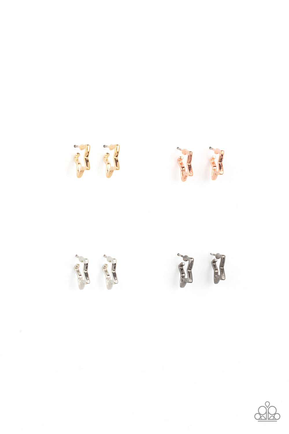Starlet Shimmer Star Post Earrings