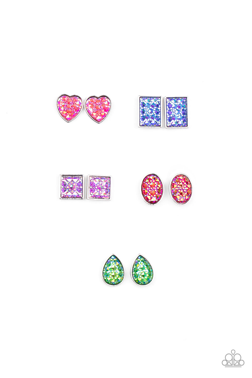 Starlet Shimmer Iridescent Stone Earring