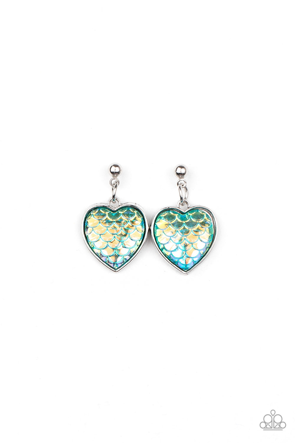 Starlet Shimmer Mermaid Heart Multi Earring