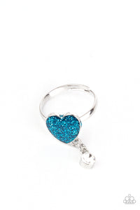 Starlet Shimmer Heart Charm Ring