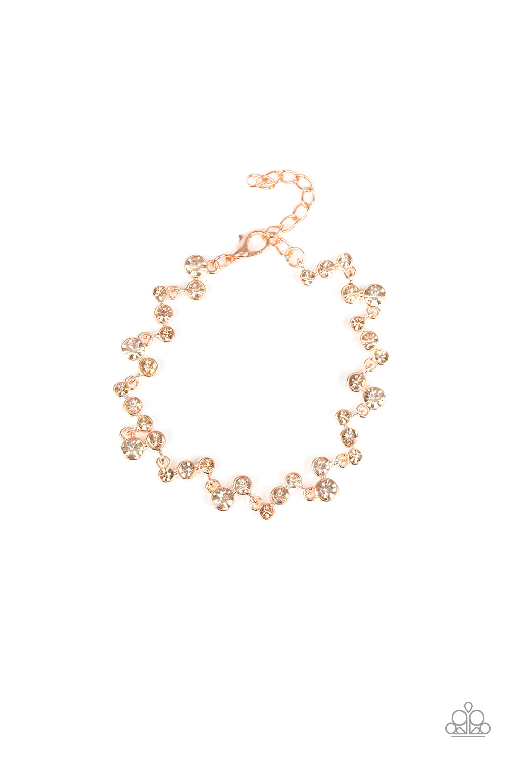 Starlit Stunner Bracelet (Copper, White)